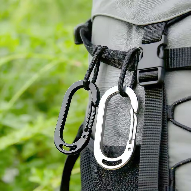 Outdoor Camping Backpack - 3-5Pcs 304 Stainless Steel Spring Snap