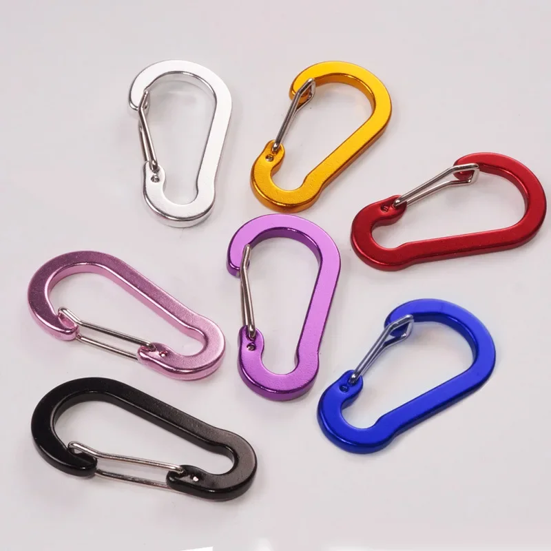 Camp Utensil Set - 6/12PCS Carabiner Clip Set Tourist Small