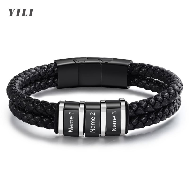 Paracord Bracelet - Personalized Bracelets for Men Custom Men's