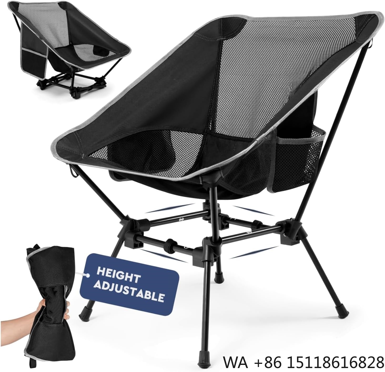Outdoor Camping Furniture - Lightweight Camping Chair,Camping Chair for Adults,
