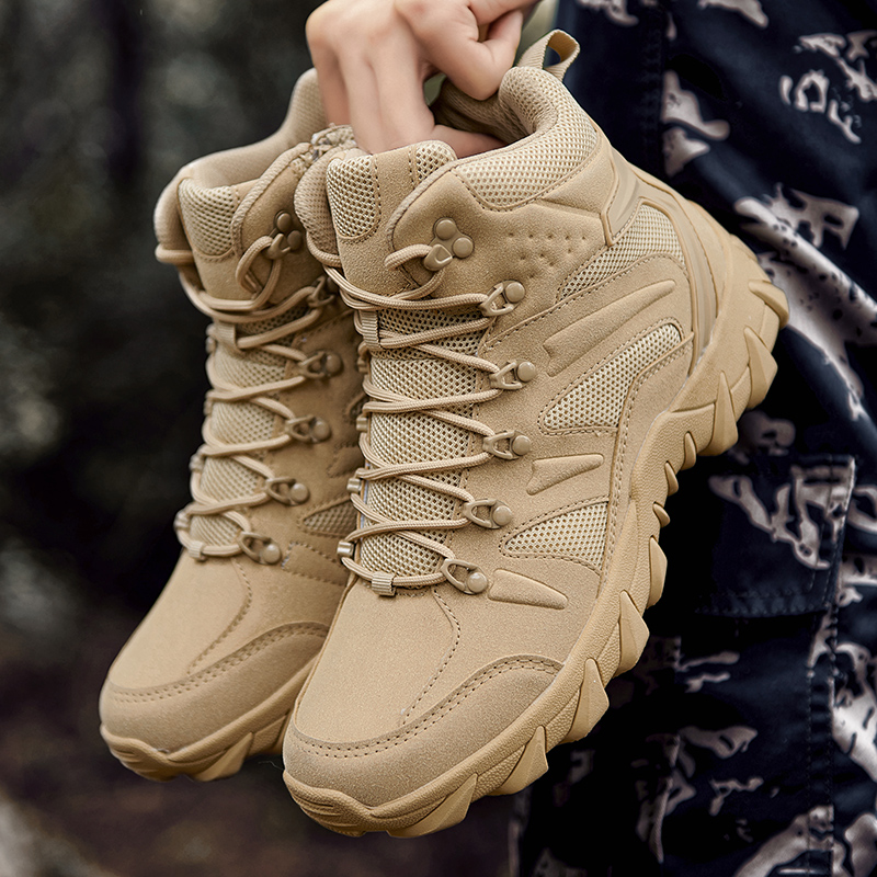 Outdoor Camping Winter - Desert Combat Training Boots Male Outdoors