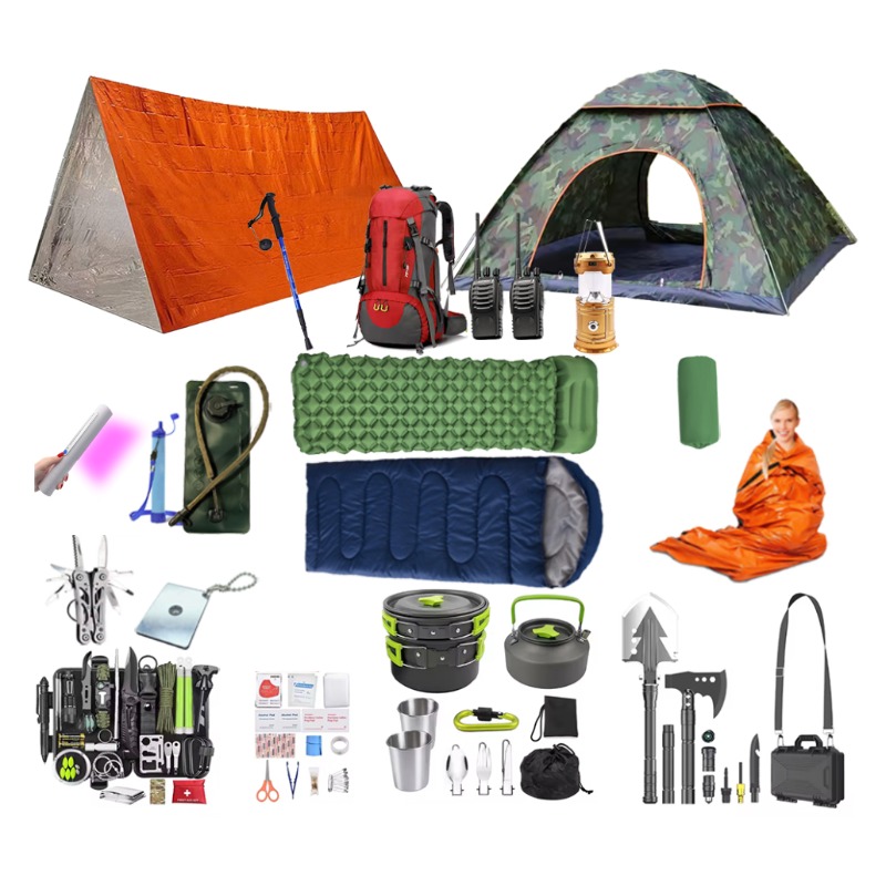 Outdoor Camping Sleeping Bag - Custom 2-3 Person Professional Outdoor Survival