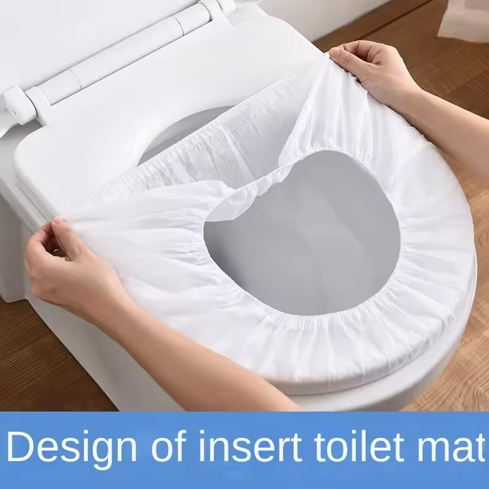 Outdoor Camping Quilt - 50/20/10pcs Portable Disposable Toilet Seat Cover