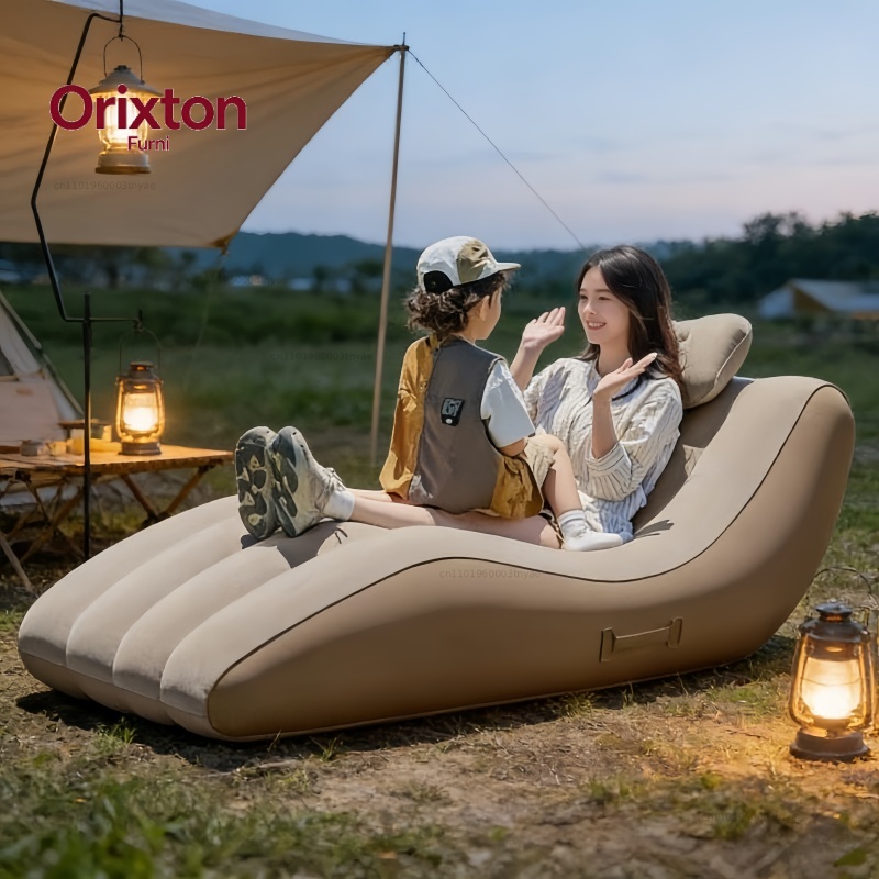 Outdoor Camping Lounge Chairs - Outdoor Portable Self Inflating Lounge Chair