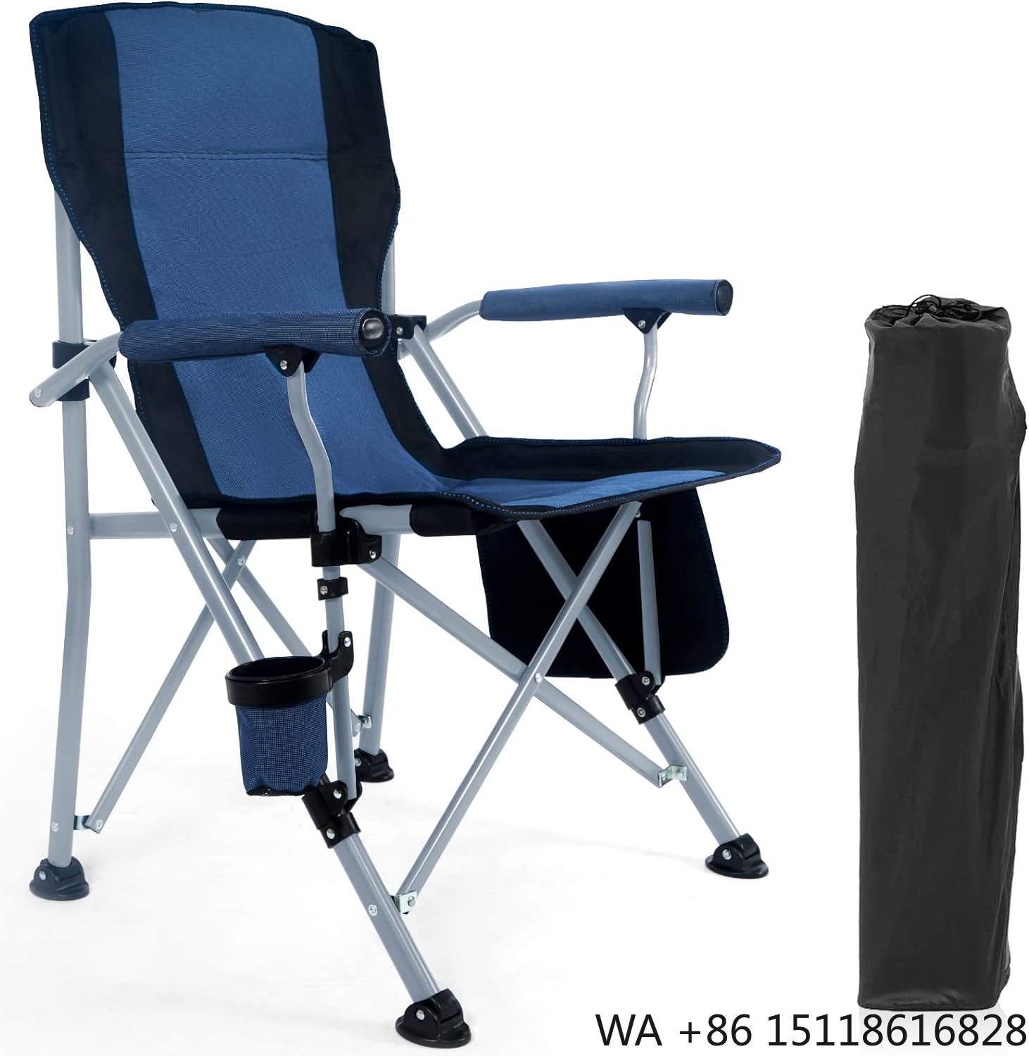 Outdoor Camping Furniture - Outdoor Camping Folding Portable Large Armchair