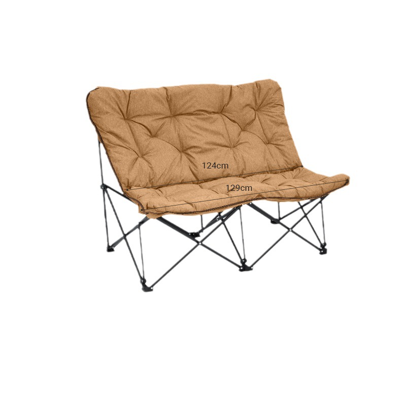 Outdoor Oversized Camping Chair - Oversized Double Folding Camping Chair Portable