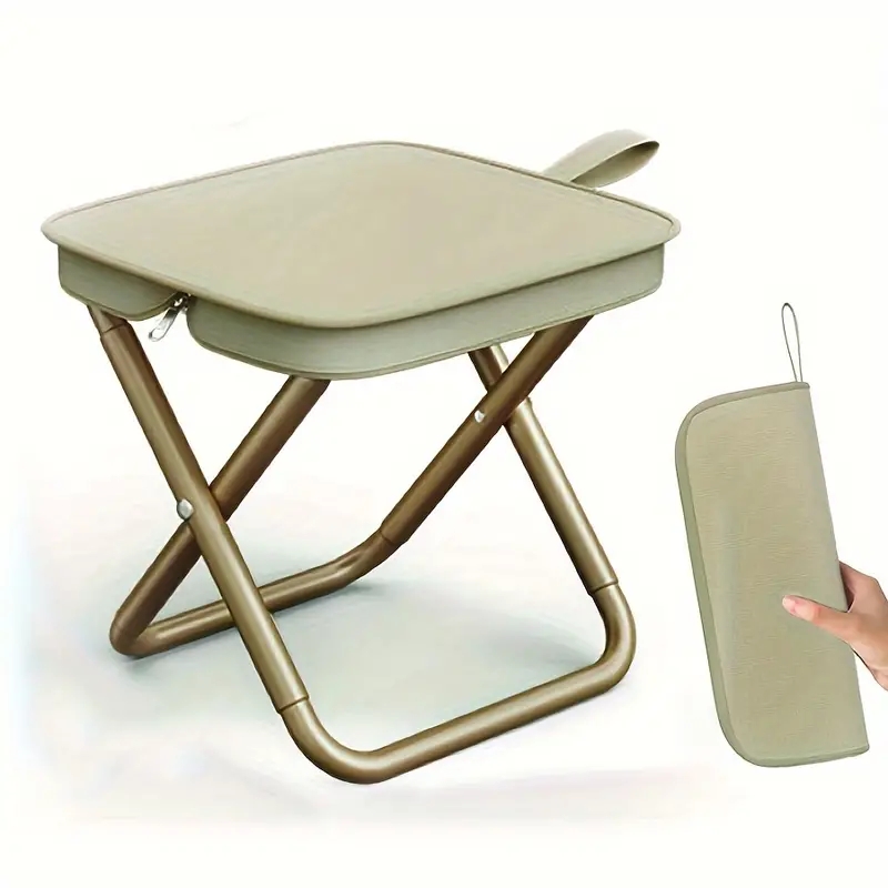 Outdoor Camping Recliner Chairs - Outdoor folding pencil case small stool