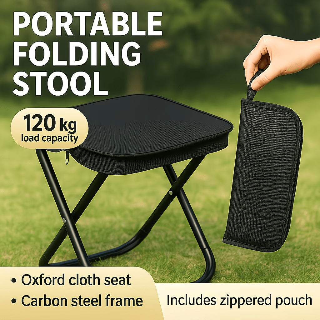 Outdoor Camping Recliner Chairs - [Portable Folding Chair] Lightweight Sturdy Frame