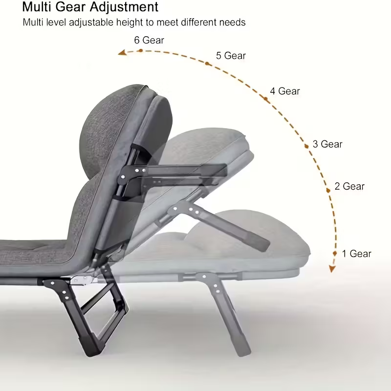 Portable Folding Camping Cot A - Outdoor Camping Lounge Chairs recension och pris