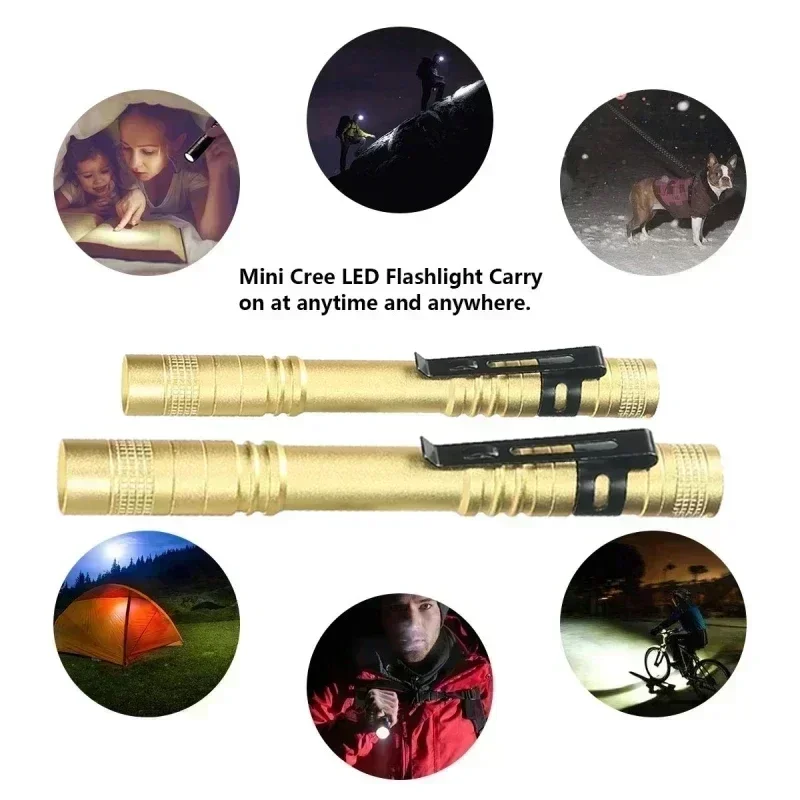Mini Portable LED Pen Light wi - Outdoor Camping Decor recension och pris