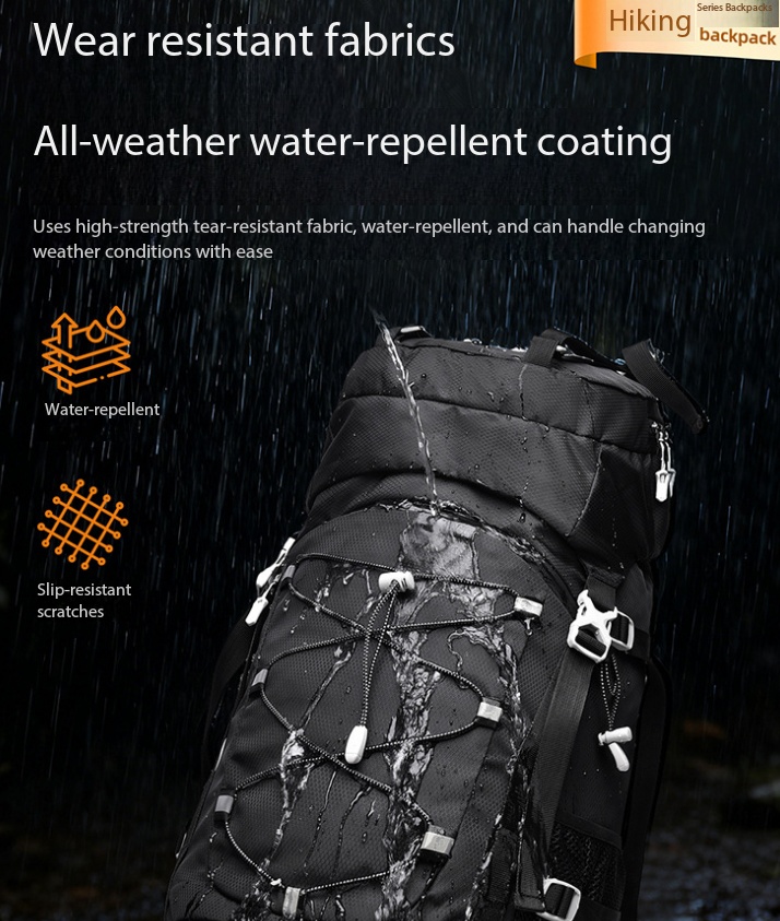 60L Large Capacity Professiona - Outdoor Camping Backpack recension och pris