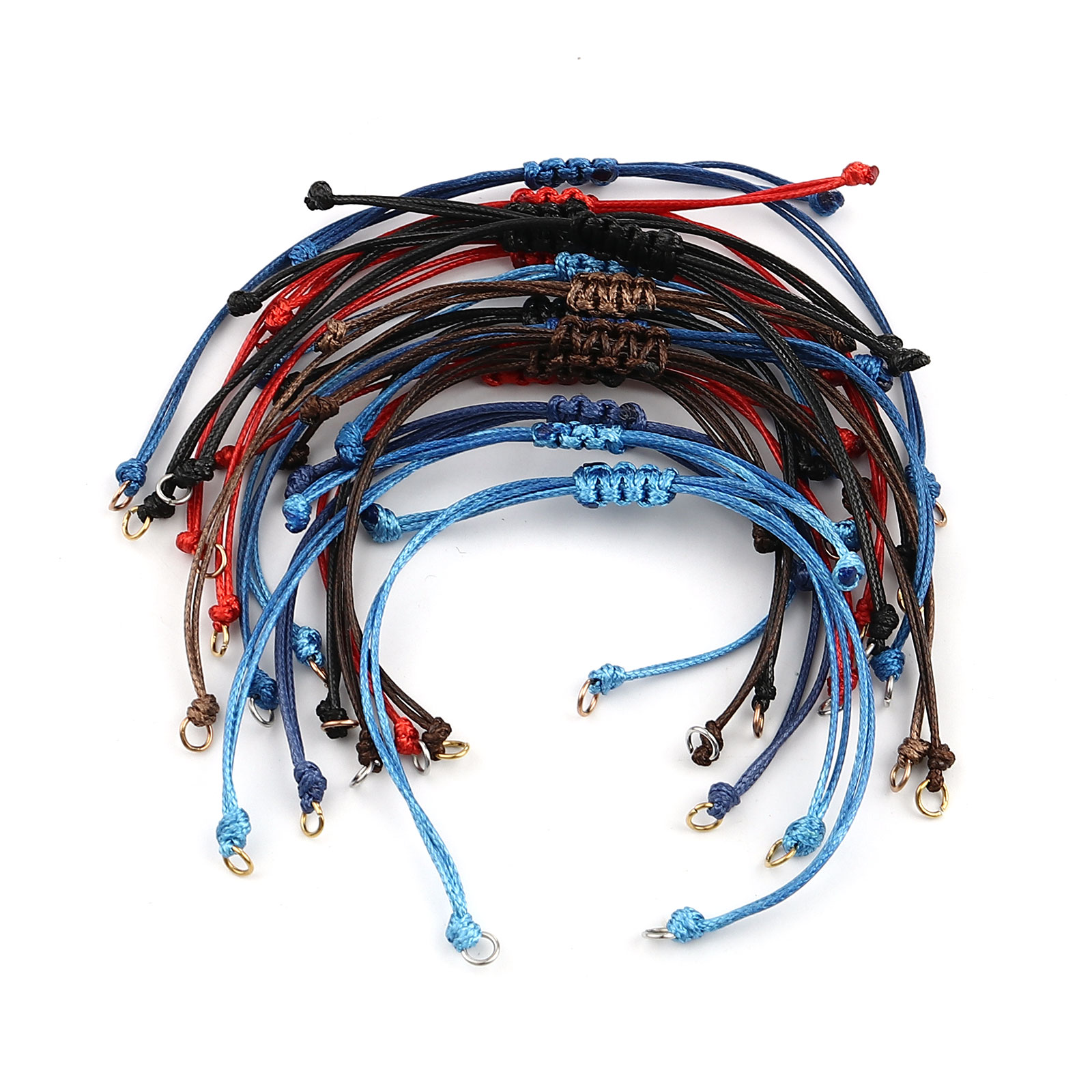 5pcs Multicolor Polyester Brai - Paracord Bracelet recension och pris