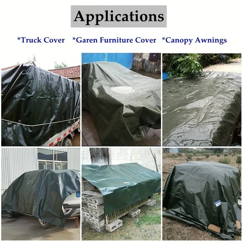 Waterproof Large Tarpaulin Cus - Waterproof Tarp Shelter recension och pris