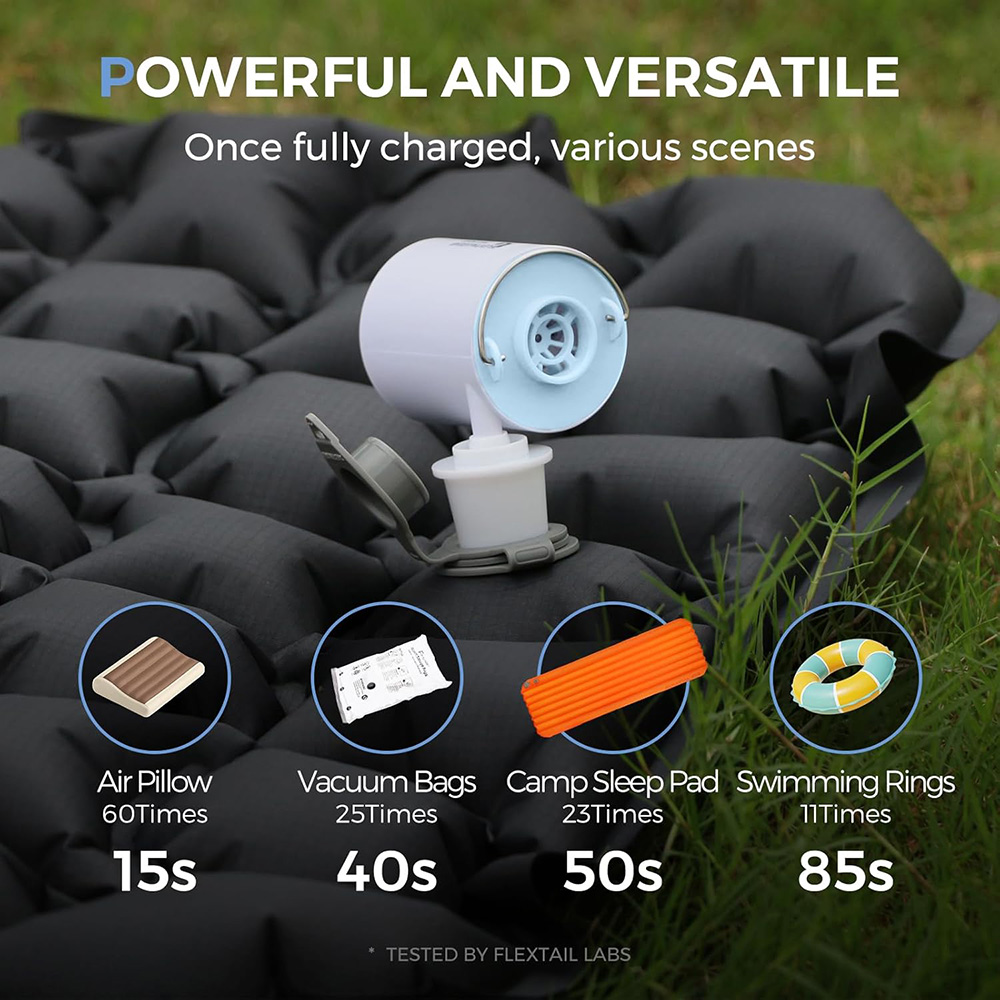 FLEXTAIL Portable Air Pump, Mi - Outdoor Camping Sleeping Bag recension och pris