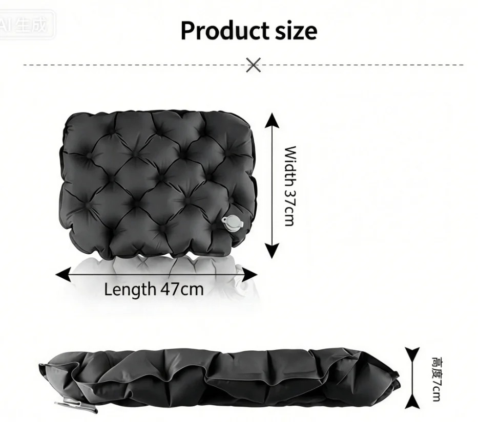 Portable Inflatable Seat Cushi - Outdoor Camping Quilt recension och pris