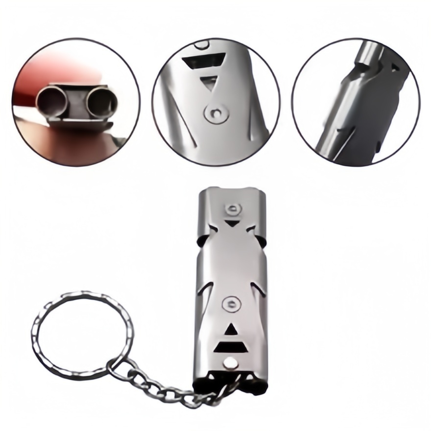 Survival Whistle Keychain Emer - Outdoor Camping Youtube recension och pris