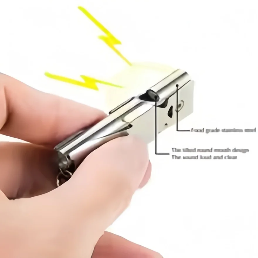 Survival Whistle Keychain Emer - Outdoor Camping Youtube recension och pris
