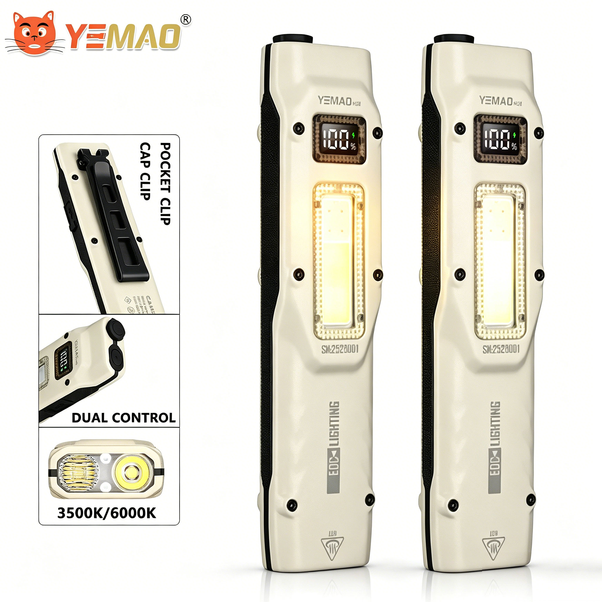 Portable 880LM YEMAO M28 Ultra - Outdoor Camping Decor recension och pris