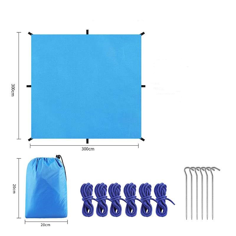 3x3 3x4 3x5m Camping Canopy Ou - Waterproof Tarp Shelter recension och pris