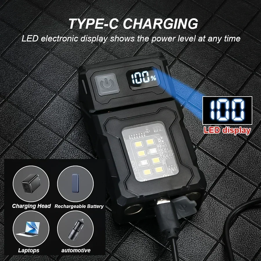 Mini Rechargeable LED Pocket F - Outdoor Camping Decor recension och pris