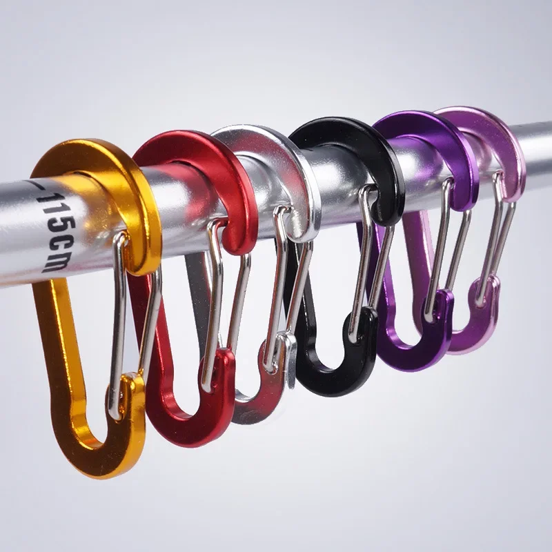 6/12PCS Carabiner Clip Set Tou - Camp Utensil Set recension och pris