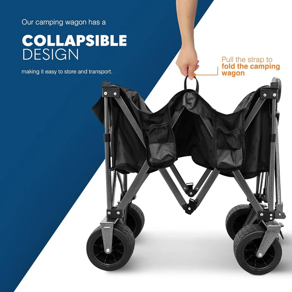 Collapsible Camping Wagon Port - Outdoor Camping Furniture recension och pris