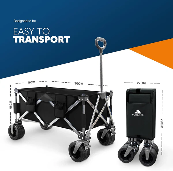 Collapsible Camping Wagon Port - Outdoor Camping Furniture recension och pris