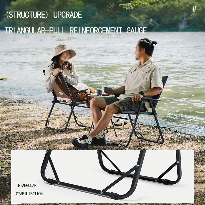 BISINNA Outdoor Folding Campin - Outdoor Camping Lounge Chairs recension och pris