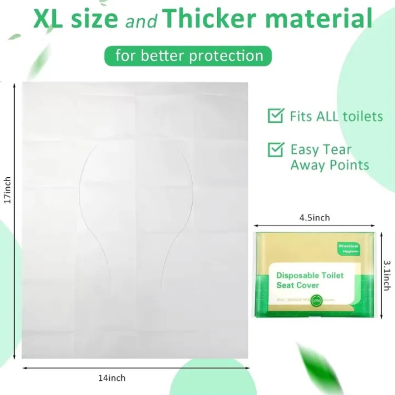 10-120PCS Disposable Toilet Se - Outdoor Camping Quilt recension och pris