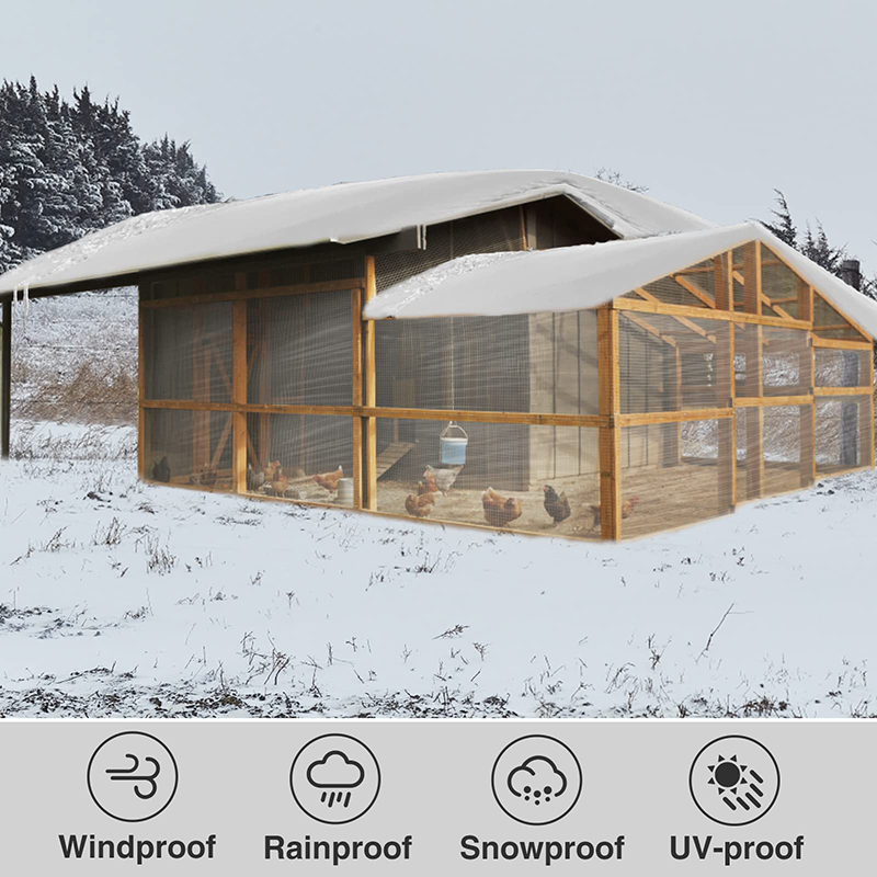 Transparent Tarpaulin 2*3 4 5  - Waterproof Tarp Shelter recension och pris
