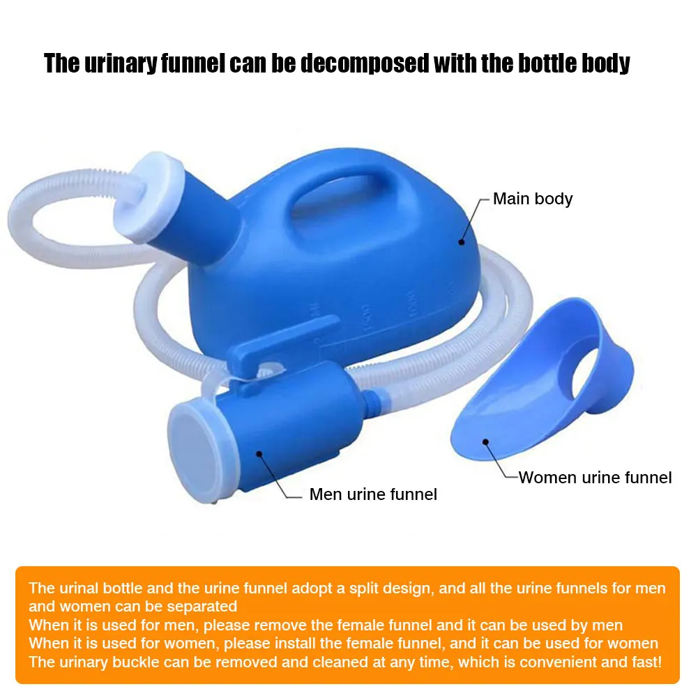 2000ml Portable Urinal With Ho - Travel Outdoor Camping Youtube recension och pris
