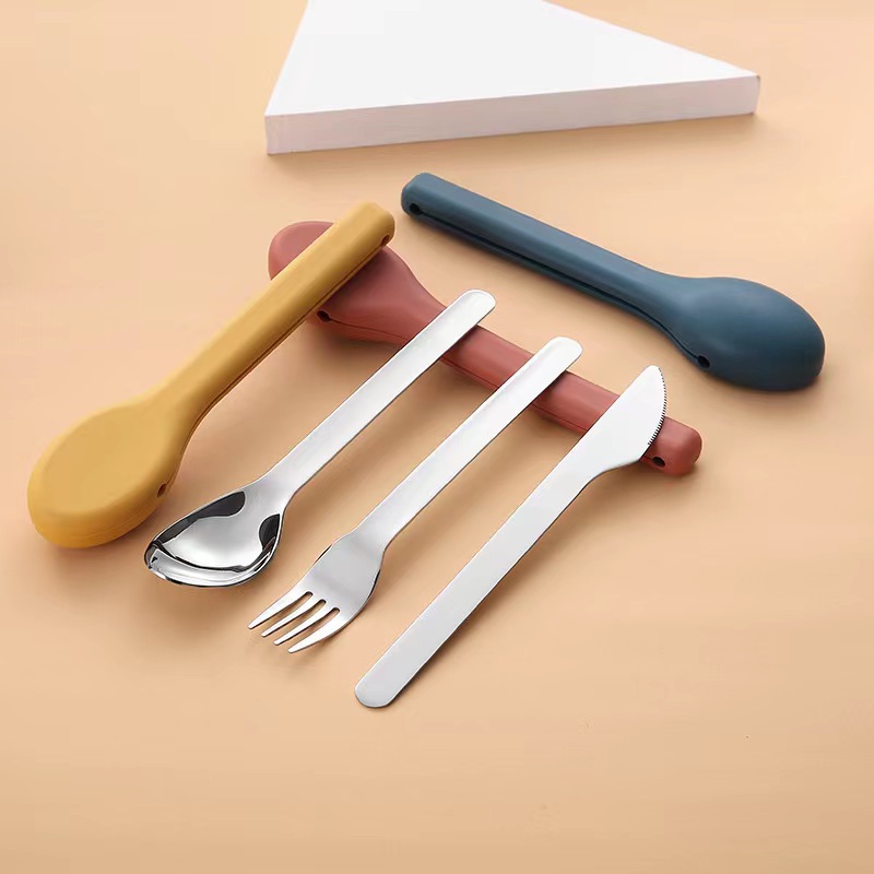 3-Piece Portable Flatware Pock - Camp Utensil Set recension och pris