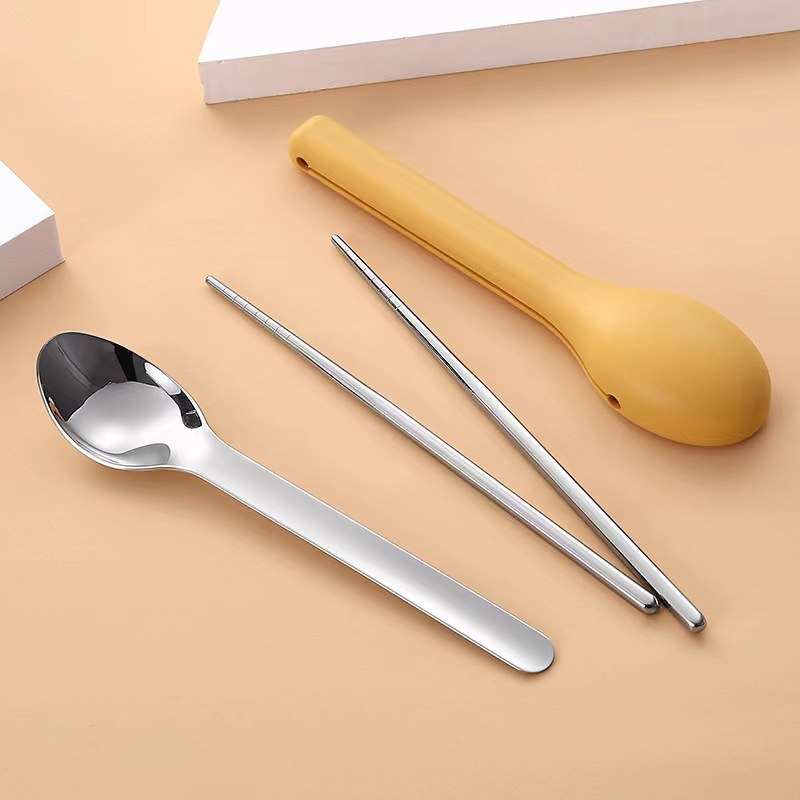 3-Piece Portable Flatware Pock - Camp Utensil Set recension och pris