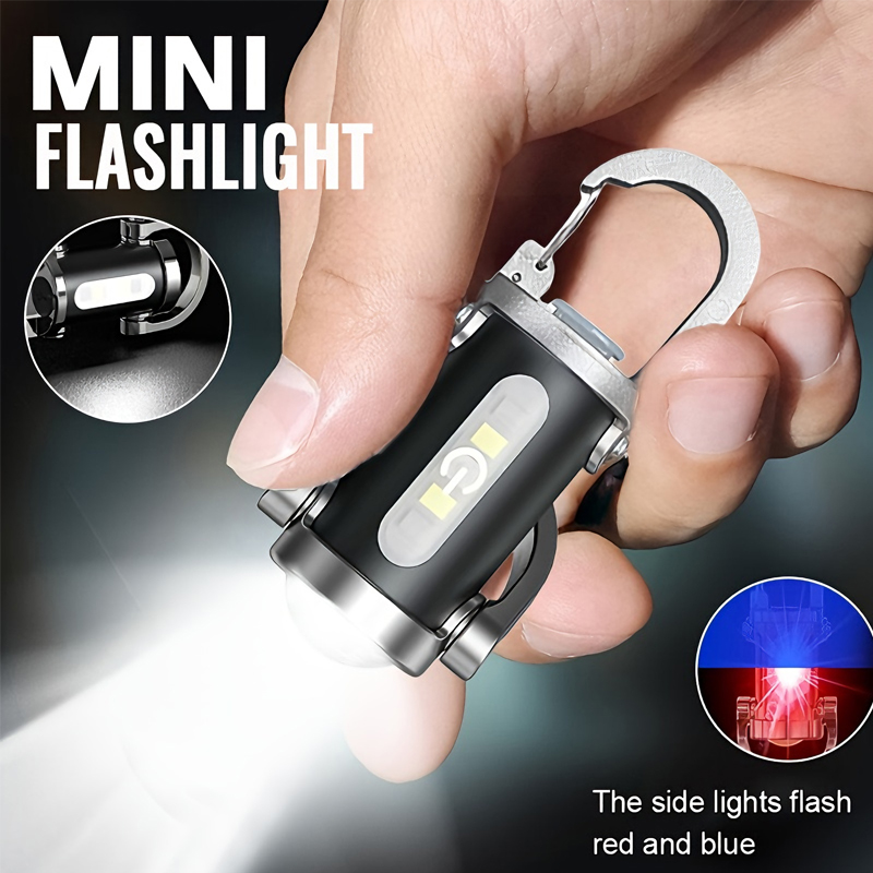 Mini Keychain Flashlight Recha - Outdoor Camping Decor recension och pris