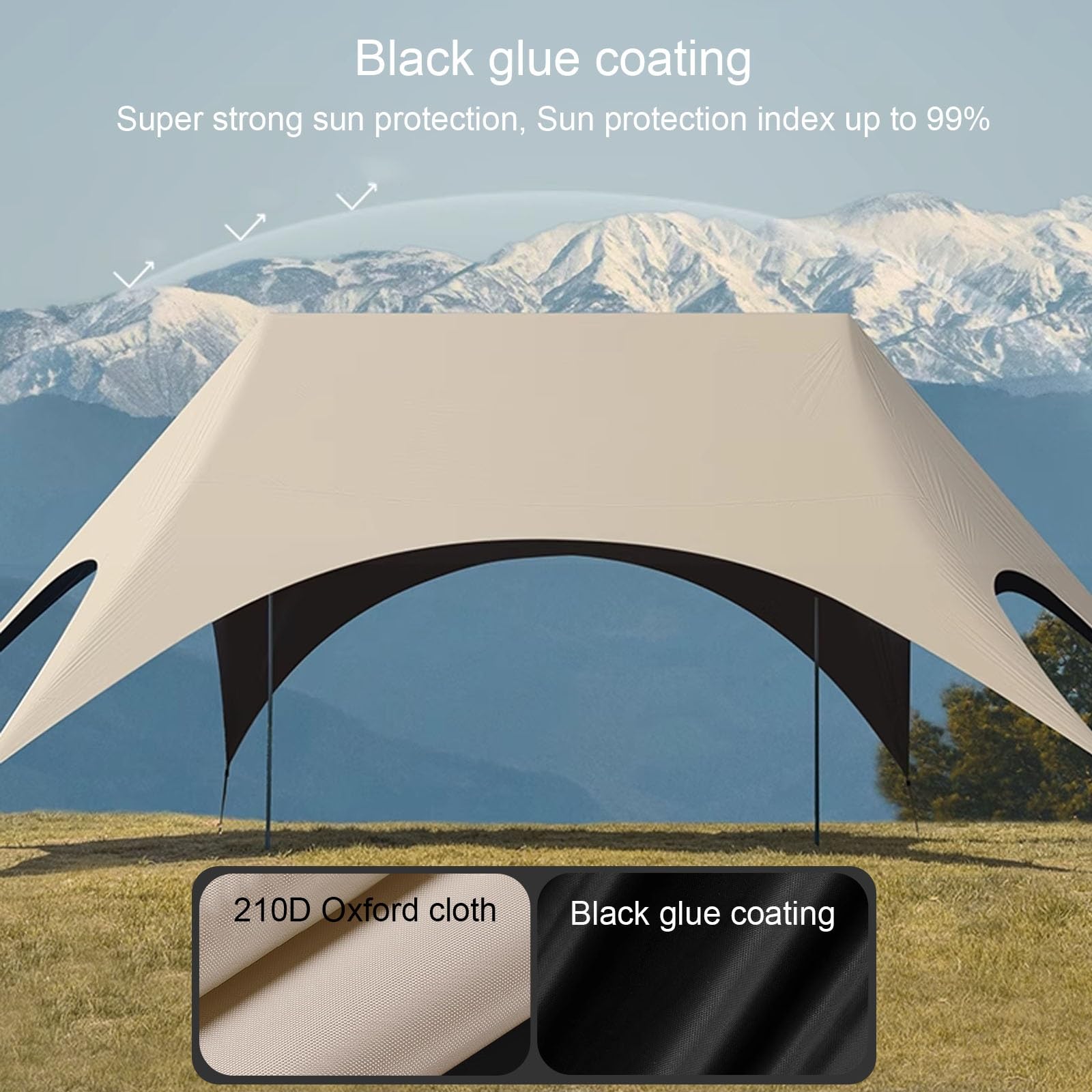 360 Sun Protection Canopy Tent - Outdoor Camping Ute recension och pris