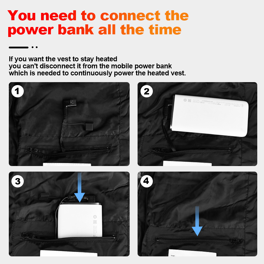 Electric Heated Hunting Vest W - Outdoor Camping Zone recension och pris