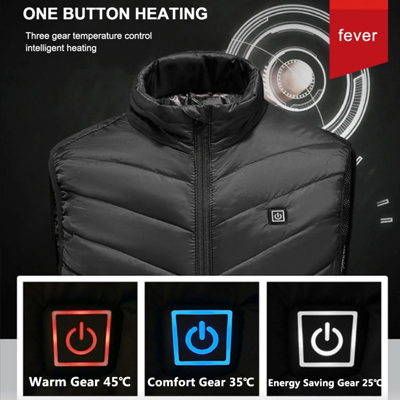 Electric Heated Hunting Vest W - Outdoor Camping Zone recension och pris