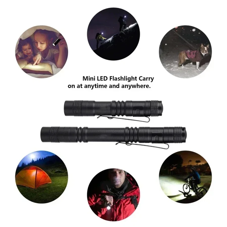Mini Portable LED Flashlight P - Outdoor Camping Decor recension och pris