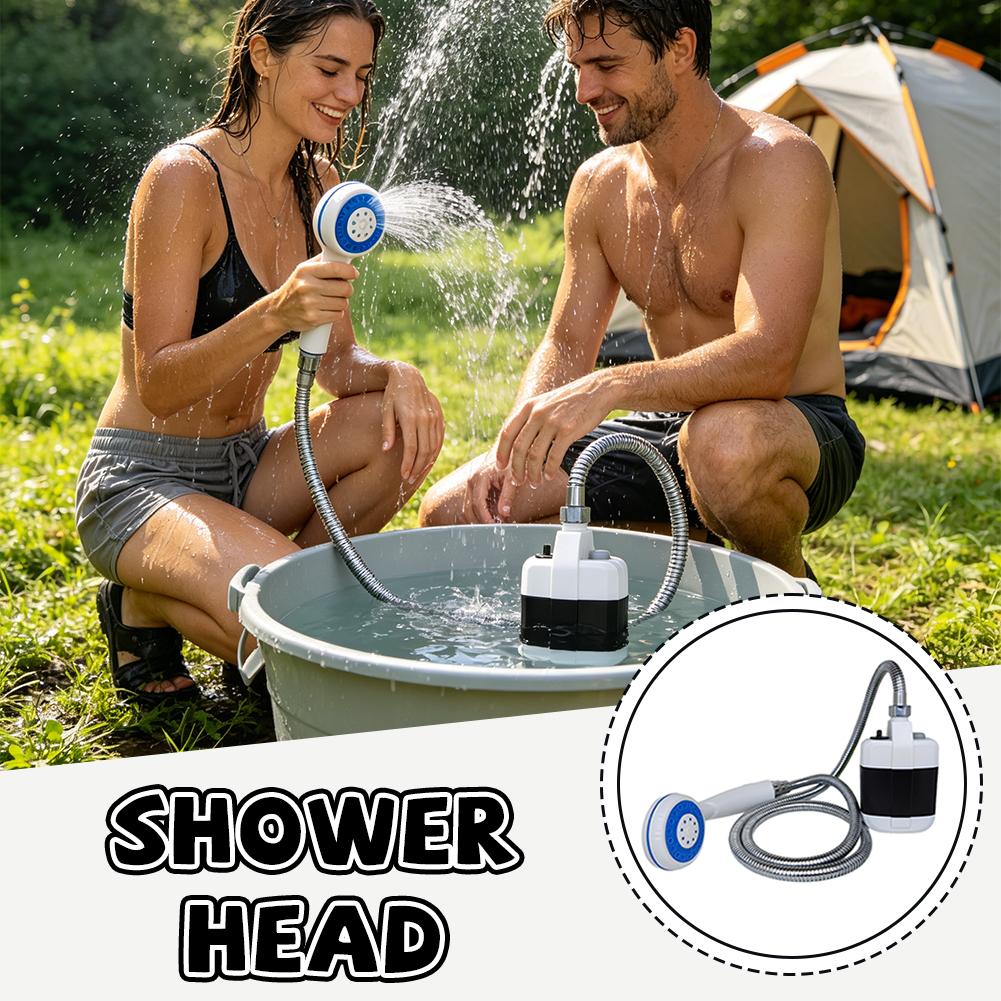 USB Rechargeable Portable Elec - Outdoor Camping Bathroom recension och pris