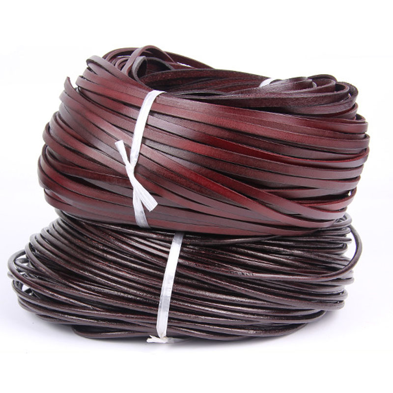 2Meter 1-20mm Retro Genuine Le - Paracord Bracelet recension och pris