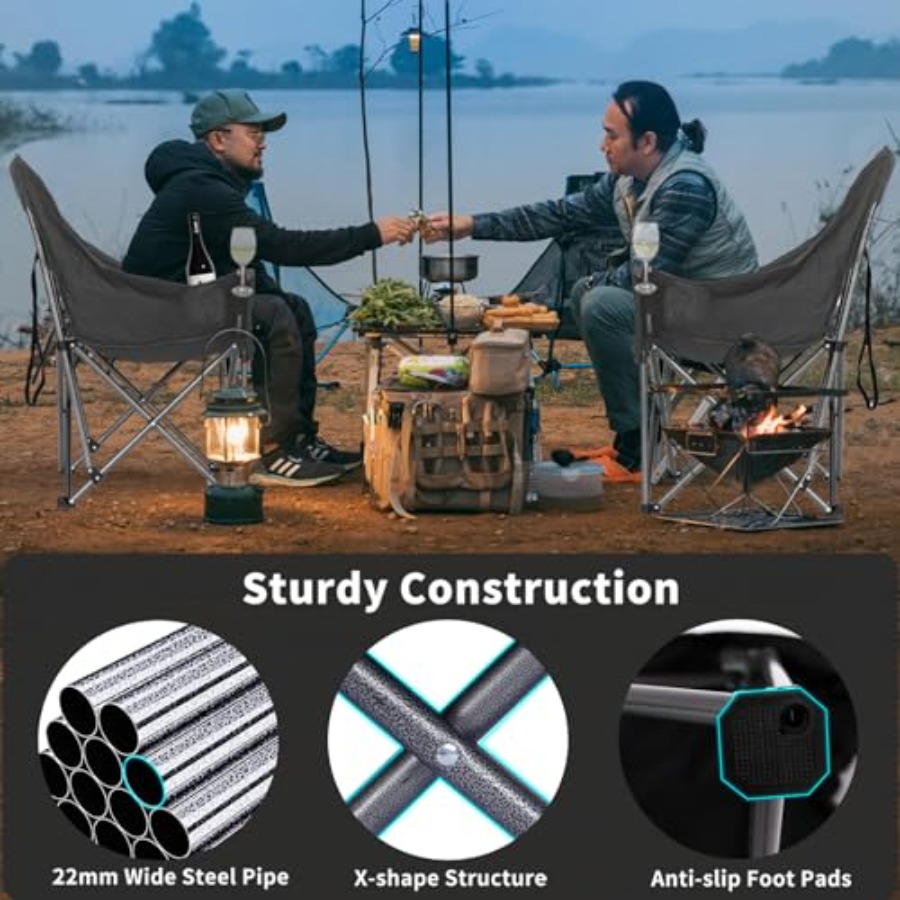 Oversized Camping Chairs for A - Outdoor Oversized Camping Chair recension och pris
