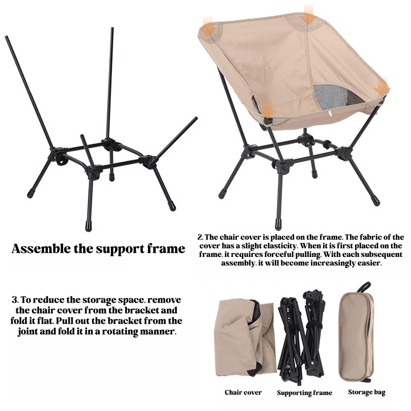 Beach Fishing Stool Portable F - Travel Outdoor Camping Youtube recension och pris