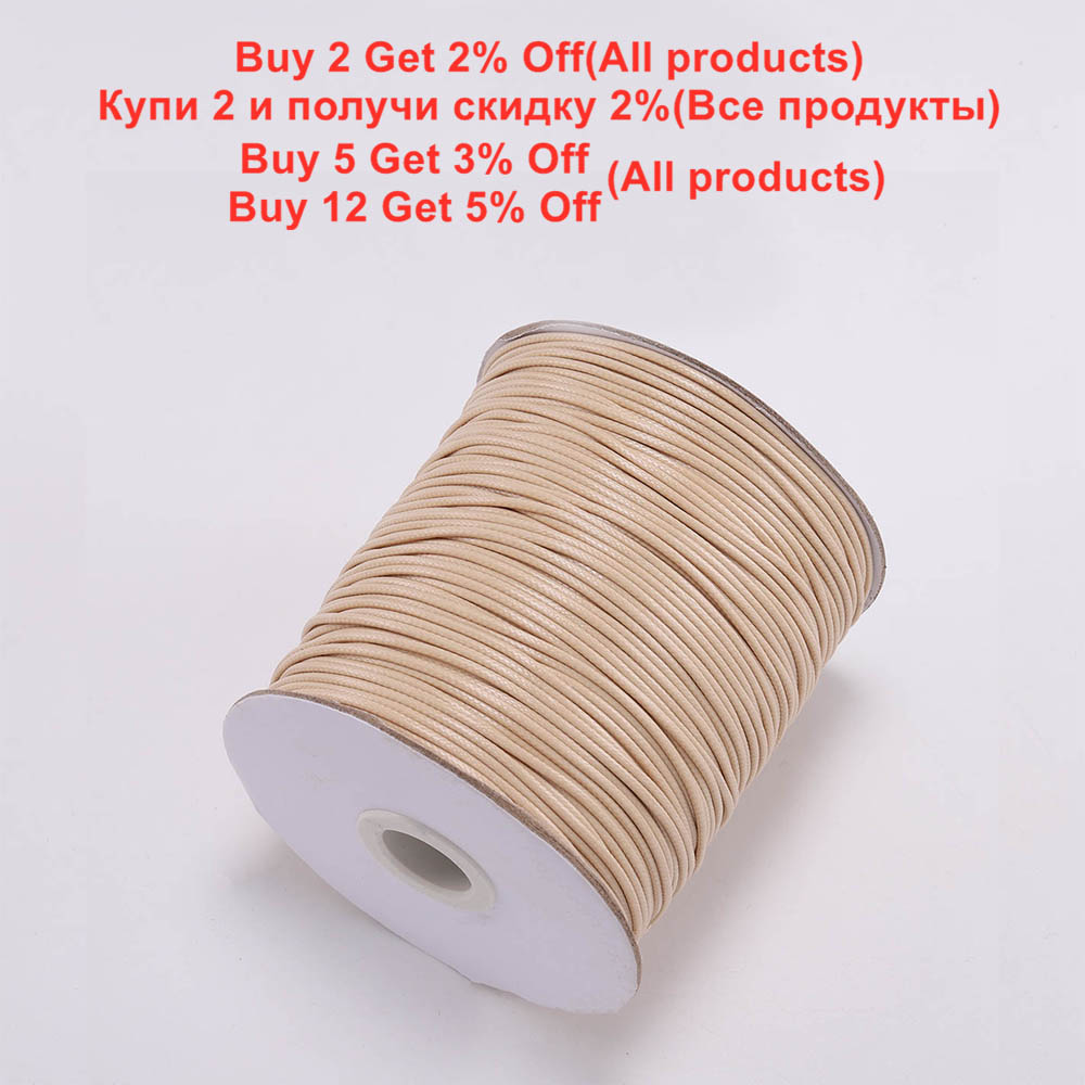 10M/Lot 0.5-2.5mm Leather Line - Paracord Bracelet recension och pris