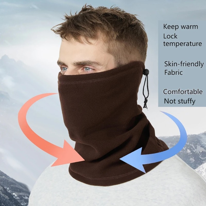 Winter Neck Warmer Gaiter Scar - Outdoor Camping Winter recension och pris
