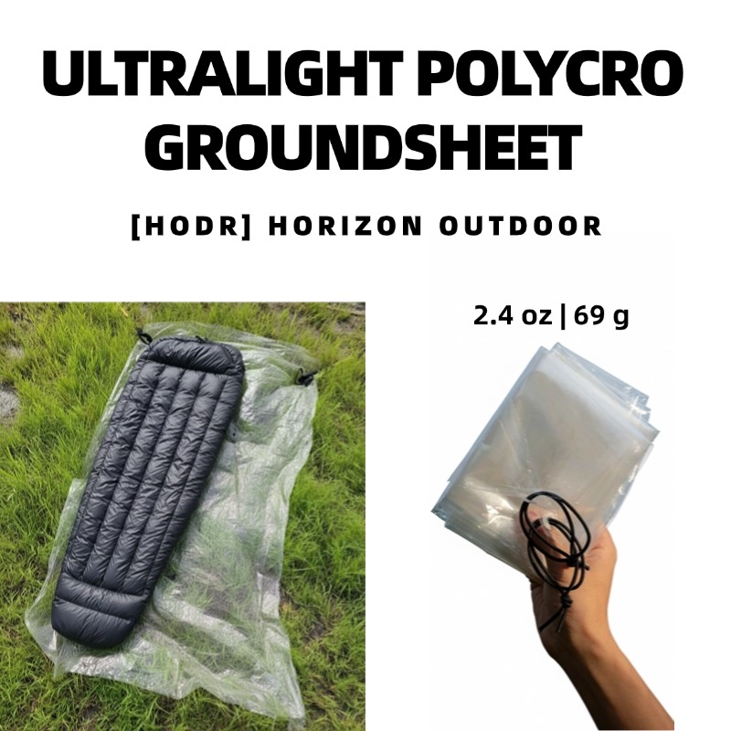 [HODR GEAR]Ultralight Polycro  - Waterproof Tarp Shelter recension och pris