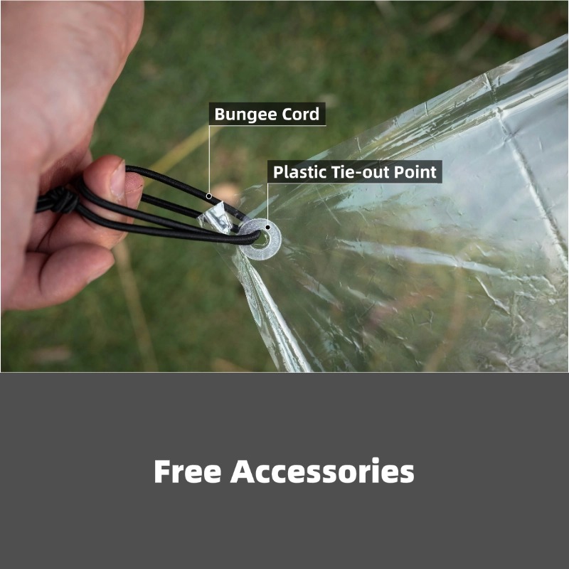 [HODR GEAR]Ultralight Polycro  - Waterproof Tarp Shelter recension och pris