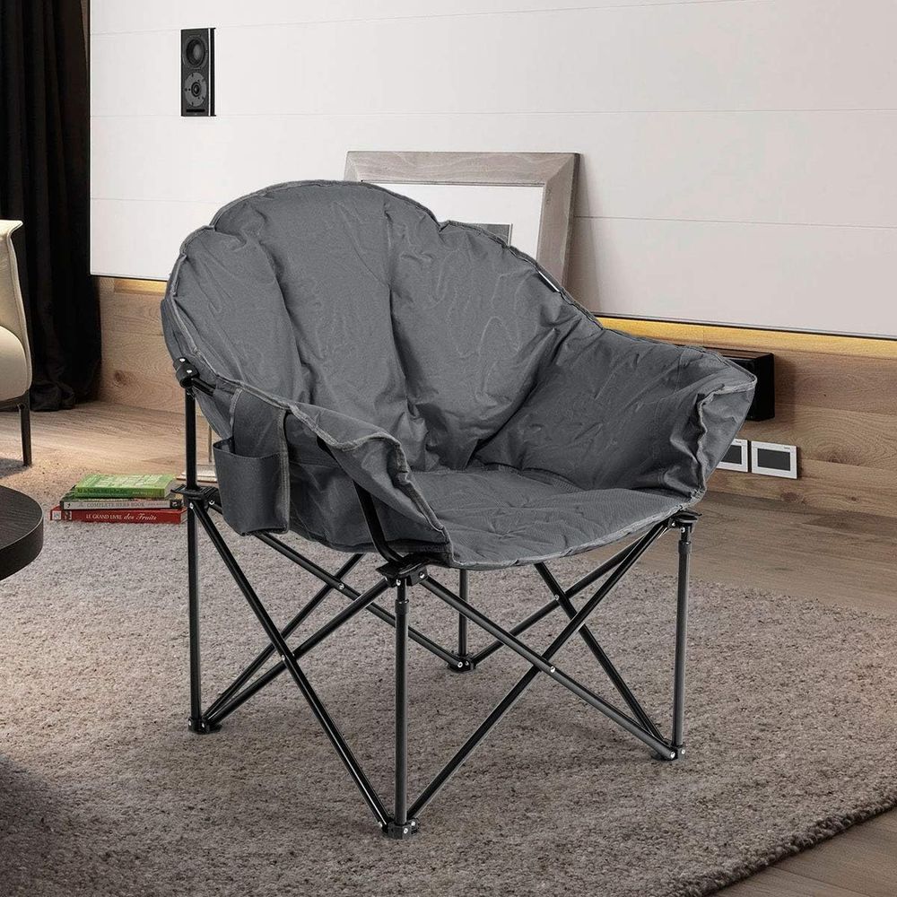 Oversized Cushioned Moon Sauce - Outdoor Oversized Camping Chair recension och pris