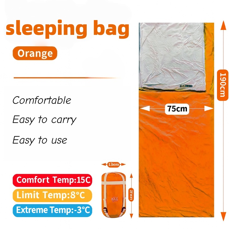 Camping Supplies Ultra Lightwe - Outdoor Camping Sleeping Bag recension och pris