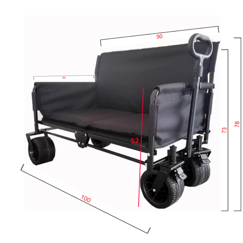 JXFT Multifunctional Four-Whee - Outdoor Camping Furniture recension och pris