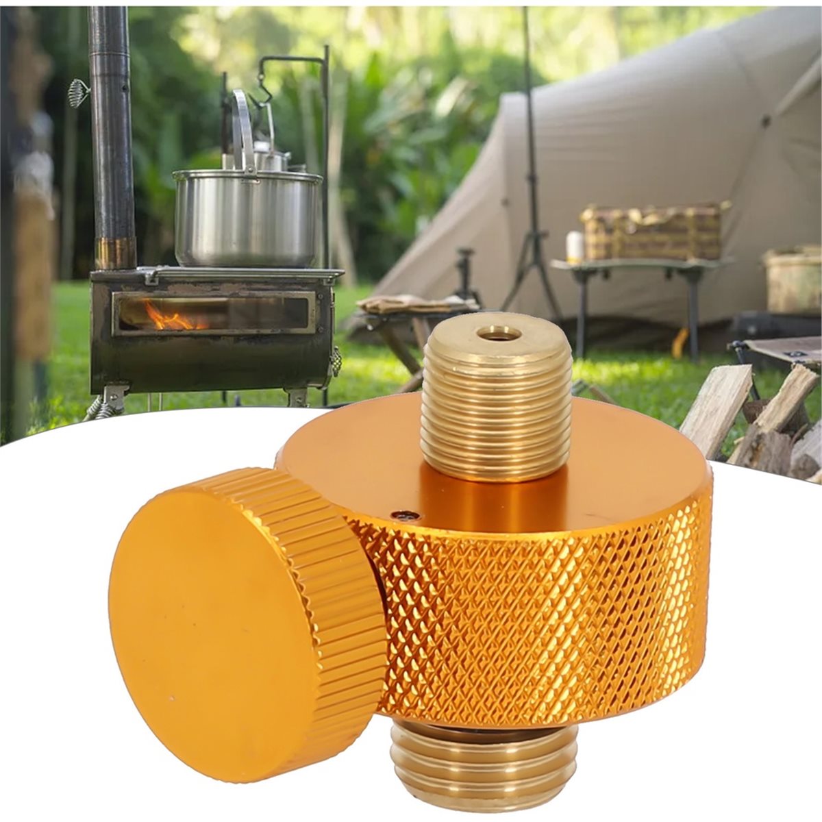 Camping Gaskocher Adapter Mit  - Outdoor Und Camping Messe recension och pris